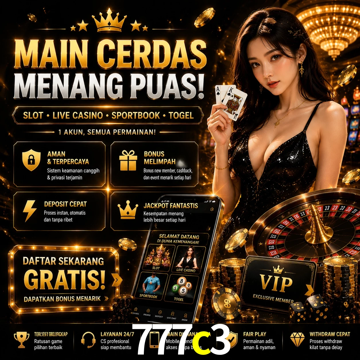 Slots no app 777c3 mobile